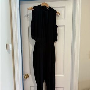 Diane von Furstenberg black jumpsuit good condition size 6